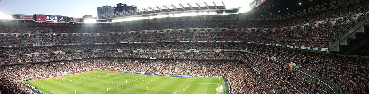 Santiago Bernabeu, the most-visited Champions League final venue