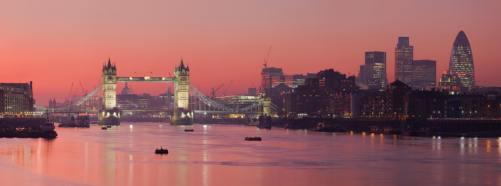London skyline