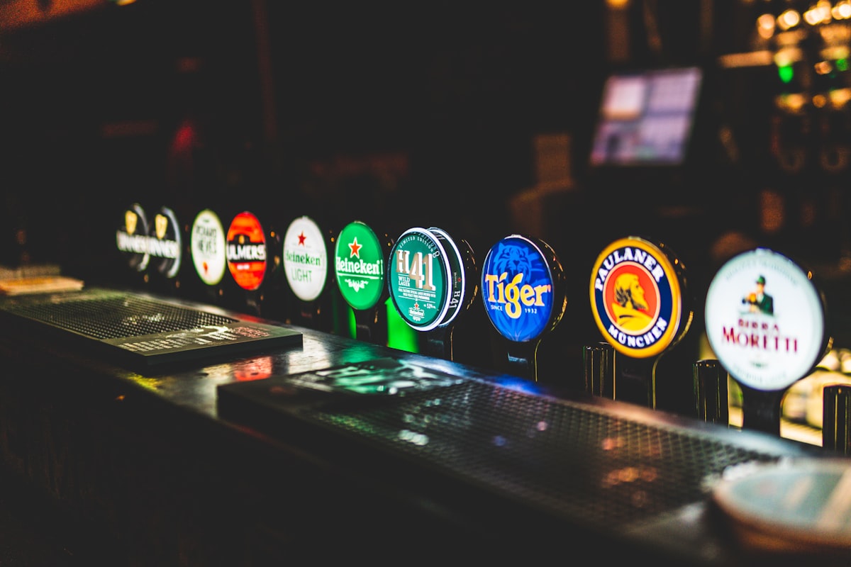 Stock image representing hotel bar atmosphere